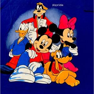 Mickey Unlimited Disney Tee Size Large Made USA Sherry MFG